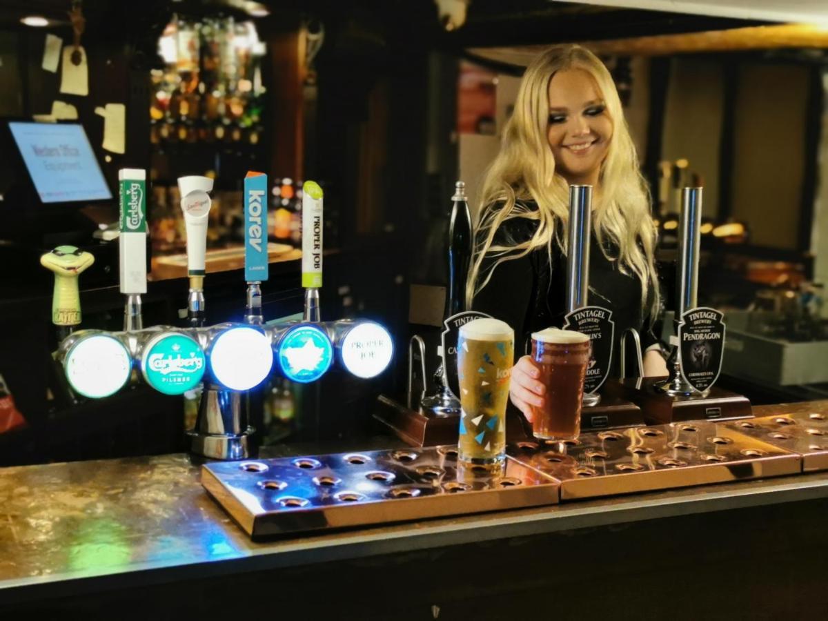 The Cornishman Inn Tintagel Eksteriør bilde